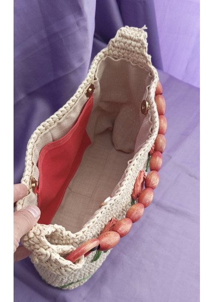 El Yapımı Şık Abiye Hasır Çanta 4 fiyatları