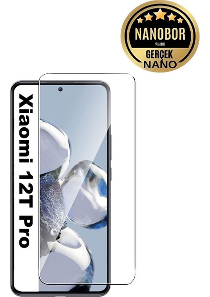 Xiaomi 12T Pro Nano Ekran Koruyucu Cam Tam Uyumlu - Ince ve Esnek