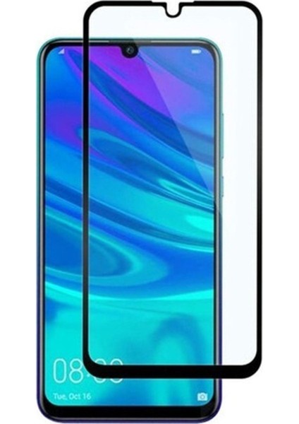 Huawei P Smart 2019 Cam Tam Kaplayan Ekran Koruyucu - Siyah fiyatları