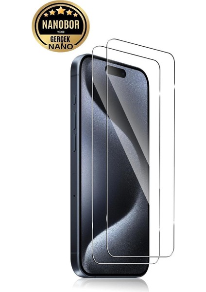 Apple iPhone 15 Pro Max Nano Ekran Koruyucu Cam - Extra Ince