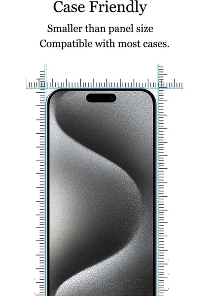 Apple iPhone 15 Pro Max Nano Ekran Koruyucu Cam - Extra Ince modelleri