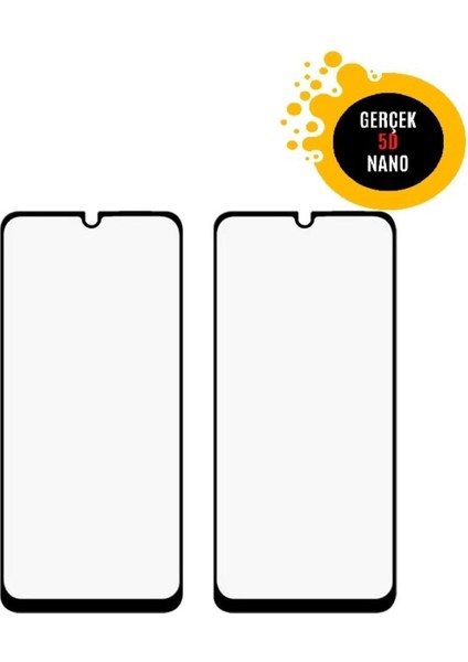 Samsung A12/ A13 / A32 5g / A03S / A02S/ A04E / A04S Uyumlu Tam Kaplayan Ekran Koruyucu Cam