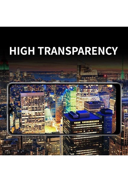 Samsung A12/ A13 / A32 5g / A03S / A02S/ A04E / A04S Uyumlu Tam Kaplayan Ekran Koruyucu Cam
