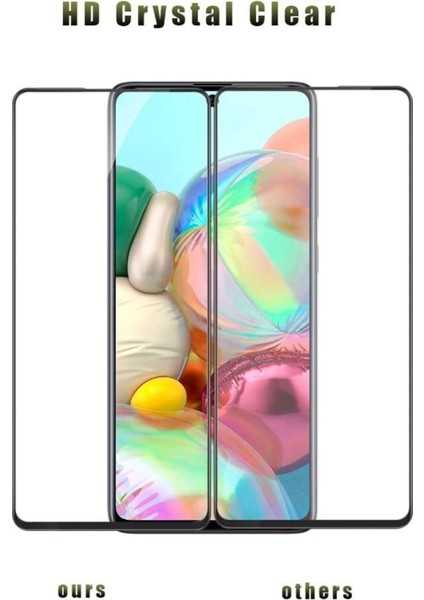 Xiaomi Redmi Note 10 Tam Kaplayan Ekran Koruyucu Cam - Ince ve Esnek modelleri