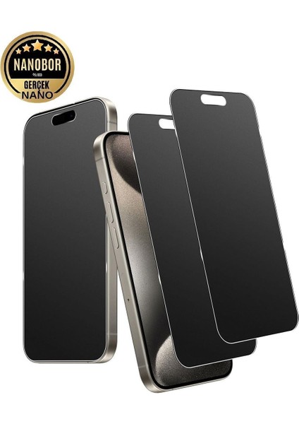 Apple iPhone 15 Pro Max Hayalet Ekran Koruyucu Kırılmaz Cam