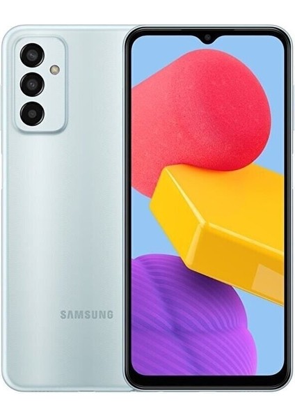 Samsung Galaxy M13 + Silikon Kılıf + Ekran Koruyucu Cam Extra Ince 2'li Paket