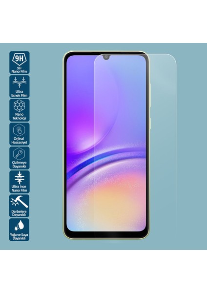Samsung Galaxy M05 Nano Ekran Koruyucu Cam - Ince ve Esnek
