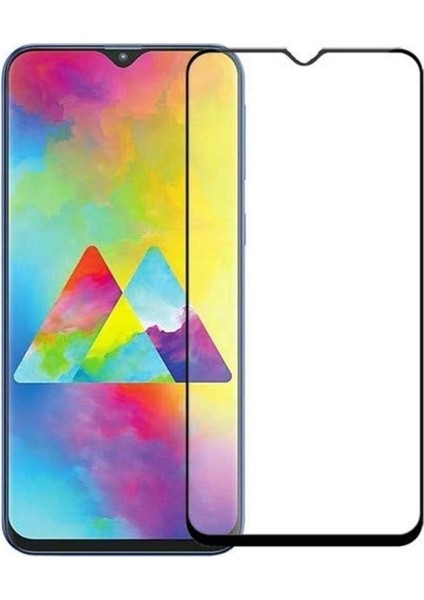 Samsung Galaxy M10 Tam Kaplayan Cam - Siyah - Extra Ince