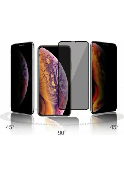 iPhone 11 Gizli Hayalet 5d Tam Kaplayan Cam Siyah modelleri