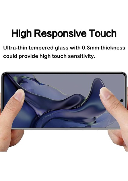 Xiaomi 11T / 11T Pro Çizilmeye Dayanıklı, Parmak Lekesi Önleyici Hayalet Ekran Koruyucu modelleri