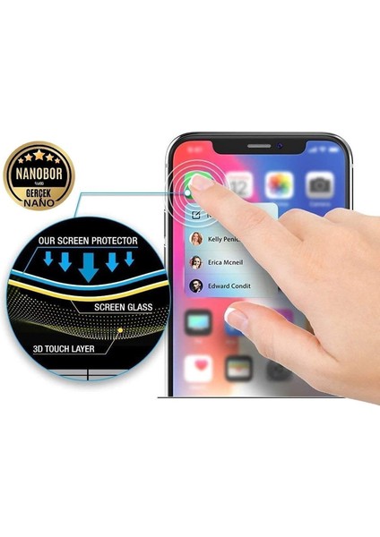 Apple iPhone 11 / Xr Tam Uyumlu Hayalet Nano Ekran Koruyucu Kırılmaz Cam - Ince ve Esnek modelleri
