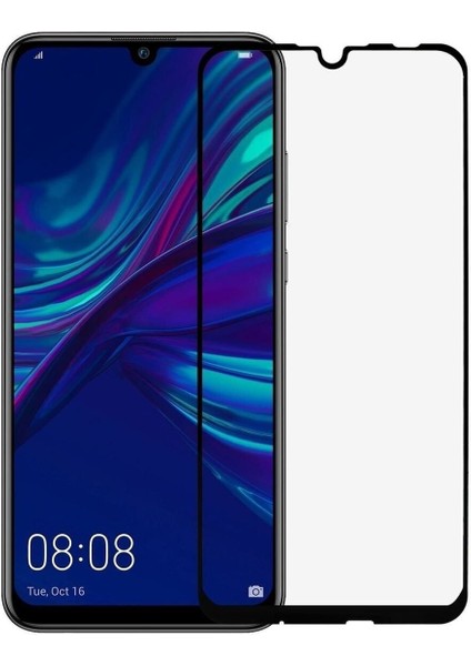 Huawei P Smart 2019 Uyumlu Cam Tam Kaplayan Ekran Koruyucu + Silikon Kılıf 2'li Paket indirimleri