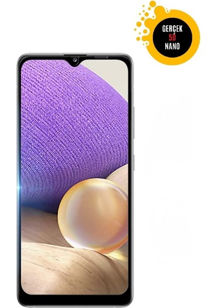 Samsung Galaxy M33 Uyumlu Tam Kaplayan Nano Ekran Koruyucu Cam - Ultra Şeffaf - Extra Ince