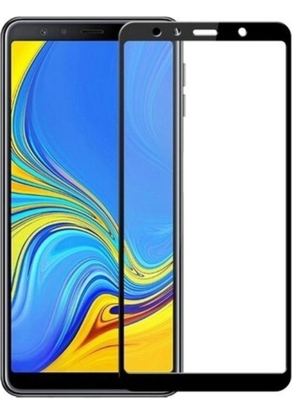 Telbor Samsung Galaxy A7 2018 Tam Kaplayan Ekran Koruyucu Cam modelleri