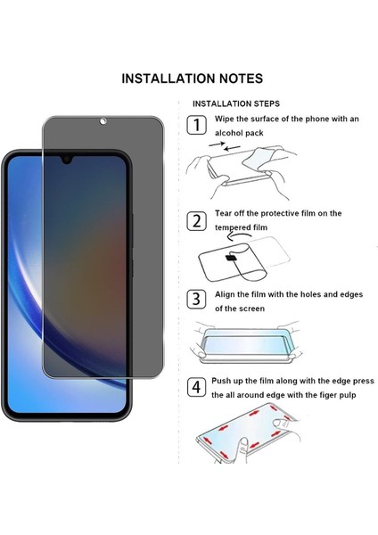 Samsung Galaxy A34 5g Hayalet Ekran Koruyucu Nano Cam , Kasa Dostu Ince ve Dayanıklı indirimleri