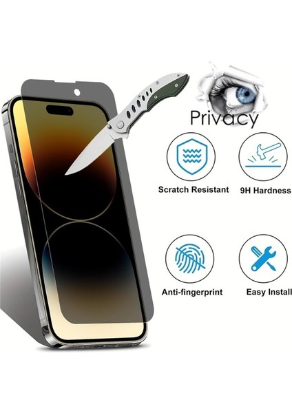 Apple iPhone 15 Hayalet Ekran Koruyucu Kırılmaz Cam - - Extra Ince modelleri