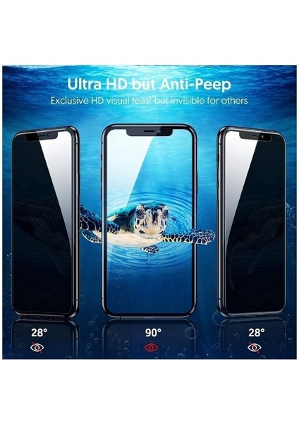 iPhone 13 Pro Max Tam Kaplayan Hayalet Nano Ekran Koruyucu Cam - Ultra Ince