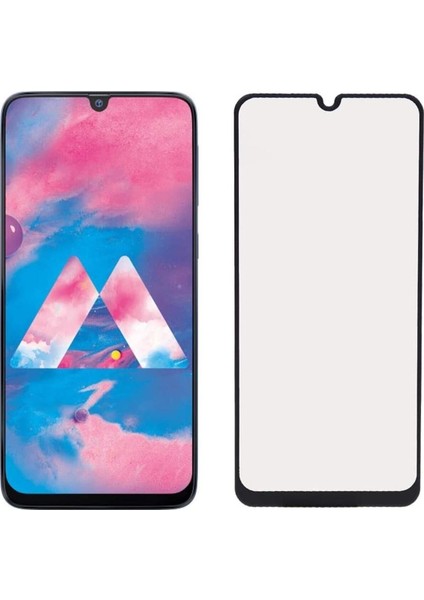 Samsung Galaxy M30 Tam Kaplayan Cam - Siyah - Extra Ince fiyatları
