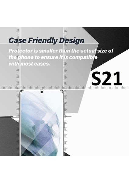 Samsung Galaxy S21 Nano Ekran Koruyucu Cam - Ince ve Esnek