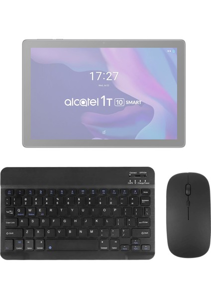 Alcatel 1t Uyumlu Aeroset-Bm 530 Siyah Kablosuz Bluetooth Tablet Klavye Mouse Seti