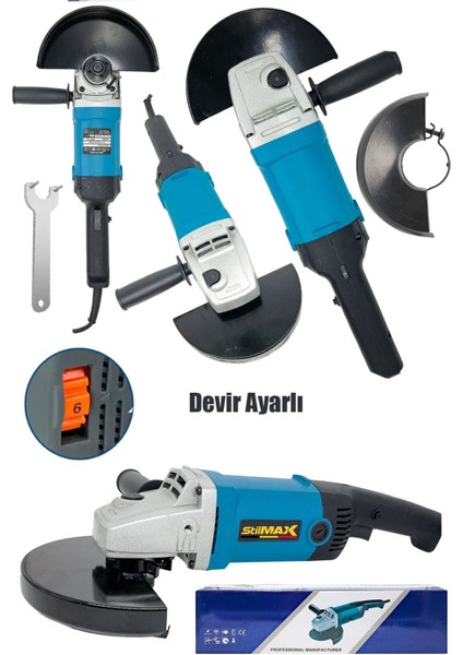 180MM Devir Ayarlı Otomatik Off Start Büyük Boy Taşlama Metal Kesme Spiral Jet Makinesi 4000W fiyatları