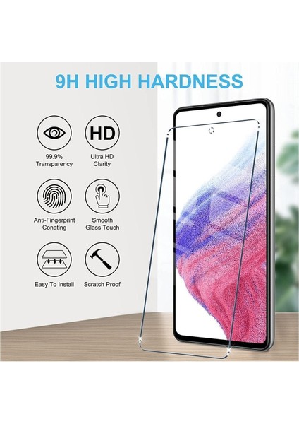 Samsung Galaxy A53 / A52 / A51 Tam Uyumlu Nano Ekran Koruyucu Cam - Ince ve Esnek