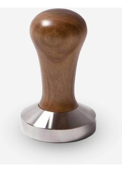 Kahve Tamper - Ahşap Saplı | 58 mm