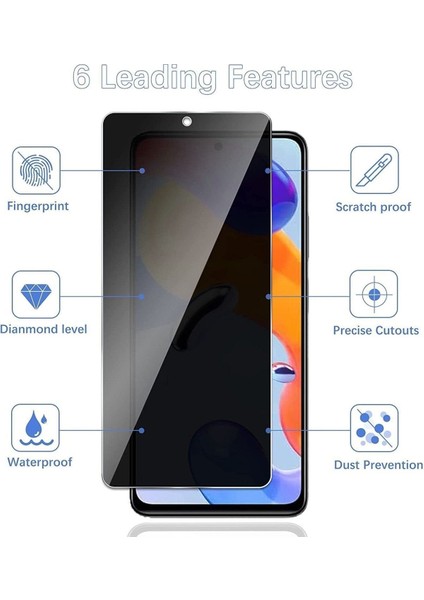 Xiaomi Redmi Note 11 Pro Hayalet Nano Ekra Koruyucu Kırılmaz Cam - Ince ve Esnek fiyatları