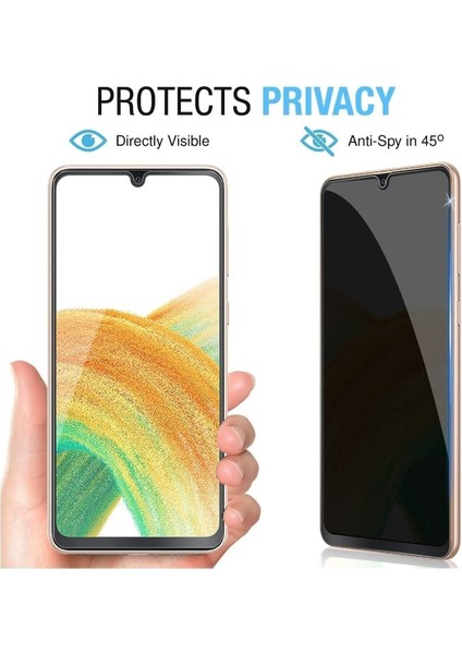 Samsung Galaxy A33 Hayalet Nano Ekran Koruyucu Kırılmaz Cam - Ince ve Esnek - Extra Ince modelleri