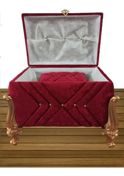 Sandık Nişan Bohça Damat Gelin Sandığı 2'li 0655 fırsatları