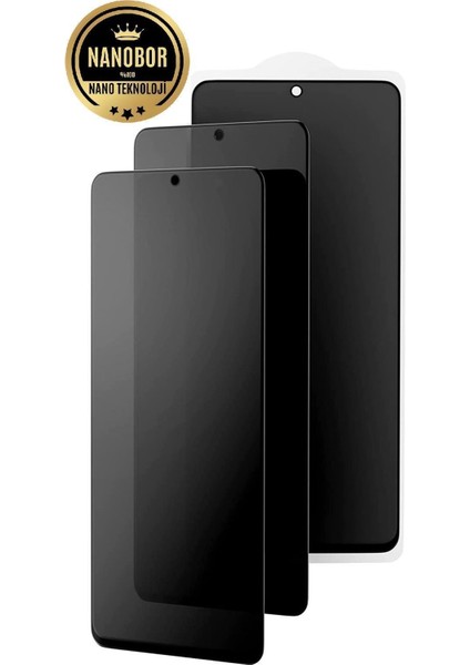 Realme C55 Hayalet Ekran Koruyucu Cam - Gizlilik Ekran Koruyucusu