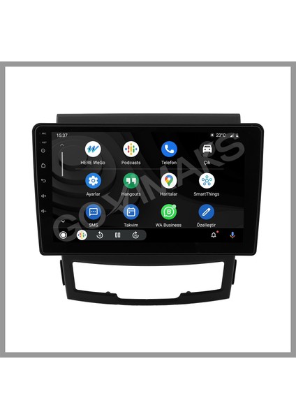Ssangyong Korando 2010-2013 6 GB Ram 128 GB Hafıza Androıd Multımedıa Teyp