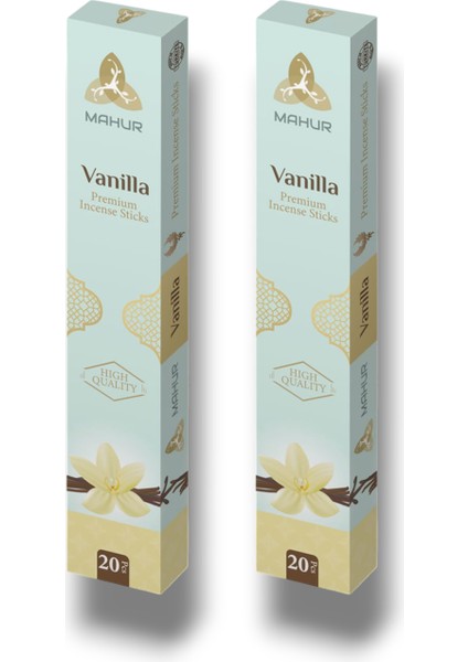 Vanilya Vanilla Kokulu Çubuk Tütsü