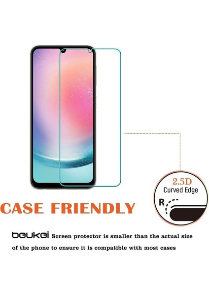 Samsung Galaxy A24 Nano Ekran Koruyucu Cam - Ince ve Esnek - Extra Ince