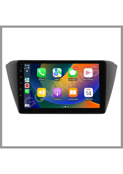 GOVİMAKS SKODA FABİA 2015-2021 UYUMLU 2 GB RAM 32 GB HAFIZA ANDROID MULTIMEDIA TEYP