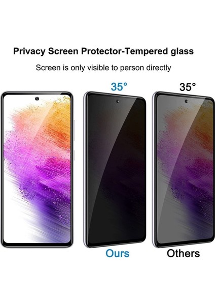 Samsung Galaxy A73 Hayalet Nano Ekran Koruyucu Kırılmaz Cam - Ince ve Esnek - Extra Ince fırsatları