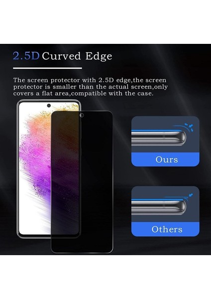 Samsung Galaxy A73 Hayalet Nano Ekran Koruyucu Kırılmaz Cam - Ince ve Esnek - Extra Ince indirimleri
