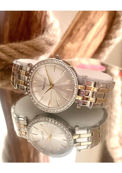 Çelik Kordon Kadın Kol SAAT+%100 Çelik Kolye Hediye Set fırsatları