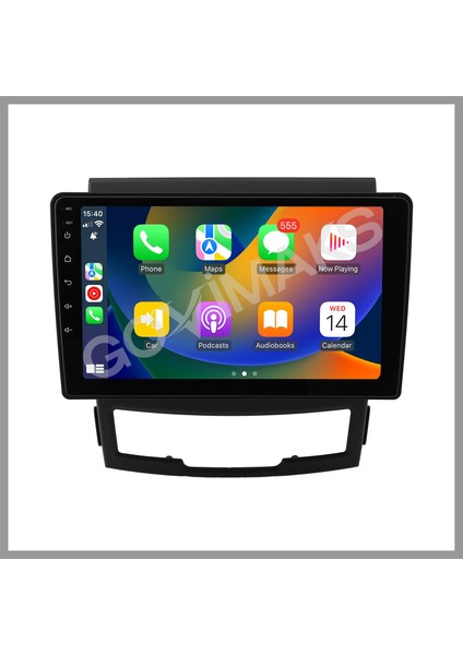 GOVİMAKS SSANGYONG KORANDO 2010-2013 UYUMLU 4GB RAM 64GB HAFIZA ANDROID MULTIMEDIA TEYP