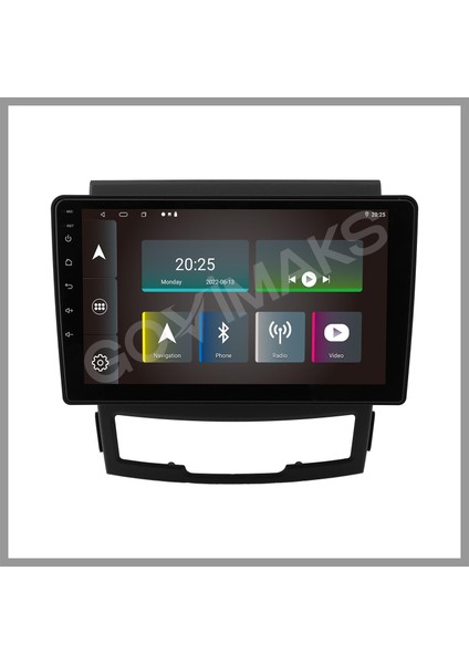 GOVİMAKS SSANGYONG KORANDO 2010-2013 UYUMLU 4GB RAM 64GB HAFIZA ANDROID MULTIMEDIA TEYP indirimleri