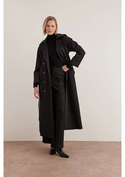 7179111 Apolet Detaylı Pardösü modelleri