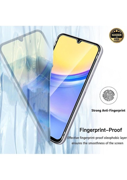 Samsung Galaxy A15 5g Ekran Koruyucu Nano Teknoloji Cam - Ince ve Esnek indirimleri