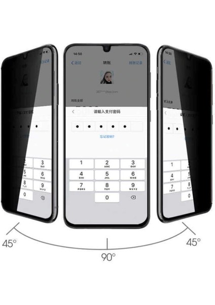 Samsung Galaxy A14 Hayalet Ekran Koruyucu Uyumlu Privacy Seramik Ekran Filmi - Extra Ince fiyatları