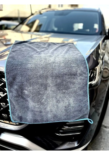 50 X 70 Cm Mikrofiber Oto Kurulama Bezi Kalın Süper Emici Oto Temizlik Cila Bezi Gsm-Gri modelleri