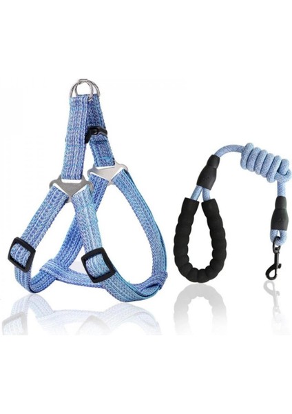 Köpek Tasması (L) 1.0cm - Büyük Boy Köpek Tasması - Göğüs Kemerli, Tutma Saplı Ayarlanabilir Yaka Bağı fiyatları