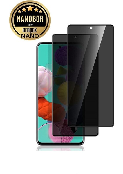 Samsung Galaxy M51 Hayalet Nano Ekran Koruyucu Cam - Ince ve Esnek - Extra Ince