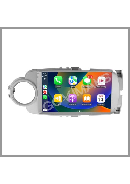 GOVİMAKS TOYOTA YARIS 2012-2019UYUMLU GRİ 2 GB RAM 32 GB HAFIZA ANDROID MULTIMEDIA TEYP