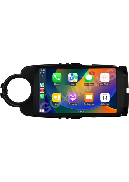 GOVİMAKS TOYOTA YARIS 2012-2019 UYUMLU SİYAH 6 GB RAM 128 GB HAFIZA ANDROID MULTIMEDIA TEYP