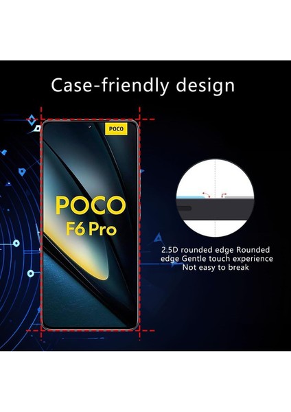 Xiaomi Poco F6 Pro Nano Hayalet Ekran Koruyucu Kırılmaz Cam - Ince ve Esnek modelleri