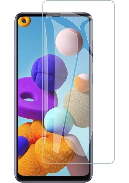 Samsung Galaxy A21S Nano Cam Kırılmaz Cam Ekran Koruyucu Ultra Koruma - Extra Ince